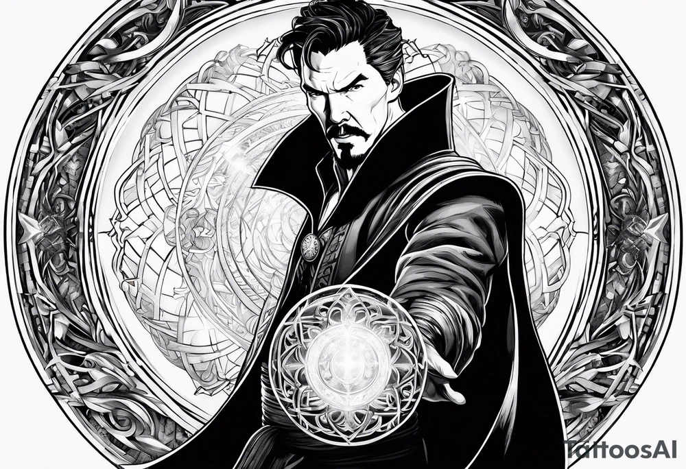 Dr. Strange and his powers tattoo idea