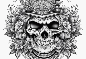 Fighting addiction tattoo idea