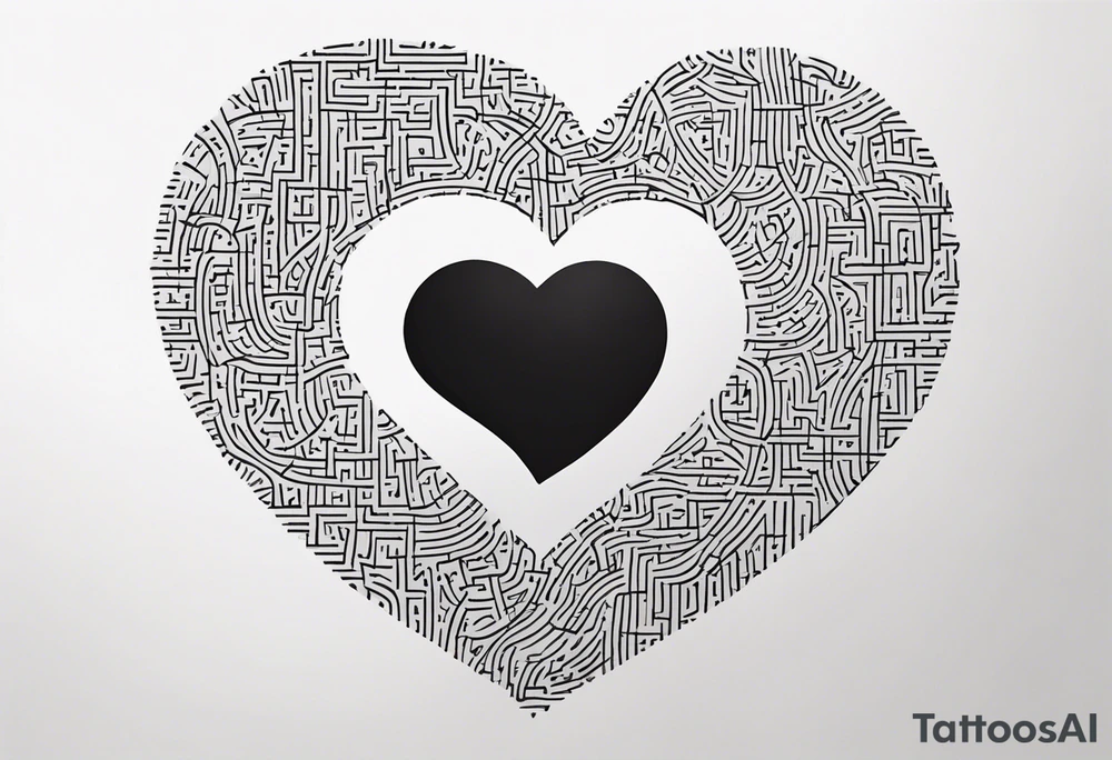 One single Puzzle Piece: A fine, clean outline with no shading, keeping the design light and elegant.
Filled Heart: A small, solid black heart placed inside the puzzle piece. The contrast between the outlined puzzle and the filled heart adds depth and highlights the heart as a symbol of your bond.
Handwritten Text: Beneath or slightly to the side of the puzzle piece, your sister’s words “to my favorite sister,” carefully preserving the integrity of her handwriting.
This will create a balanced, meaningful design that's simple yet full of emotion—perfect for a small ankle tattoo. tattoo idea