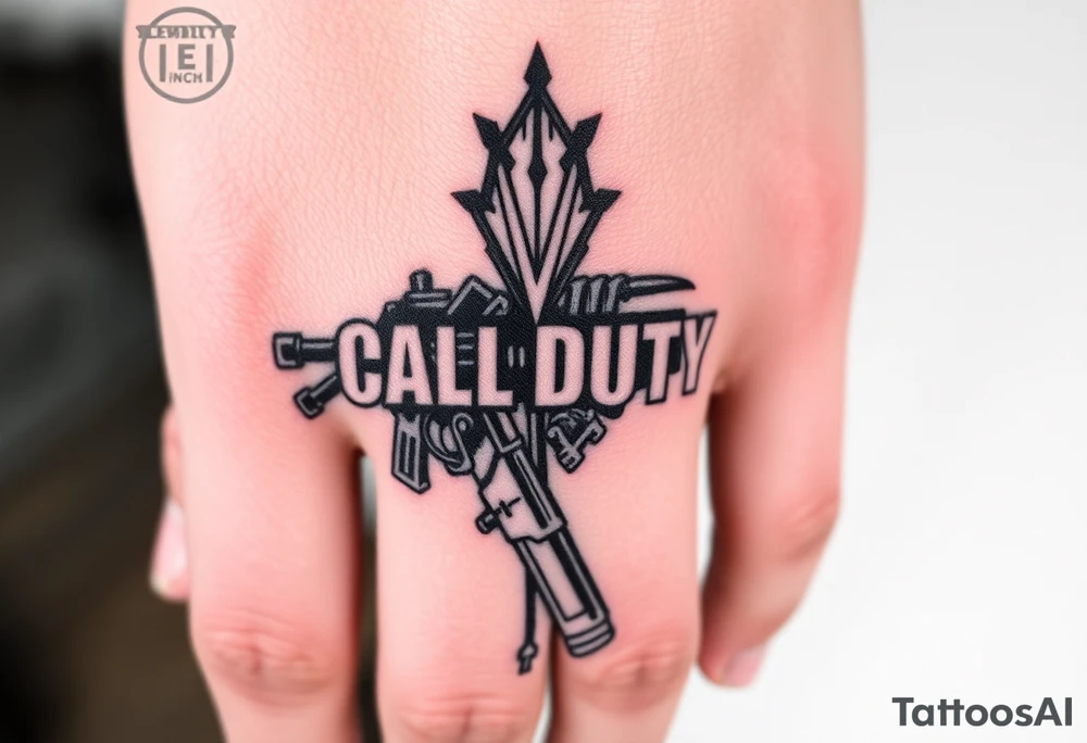 call of duty tattoo idea