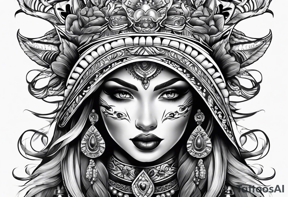 Granchio chicano tattoo idea