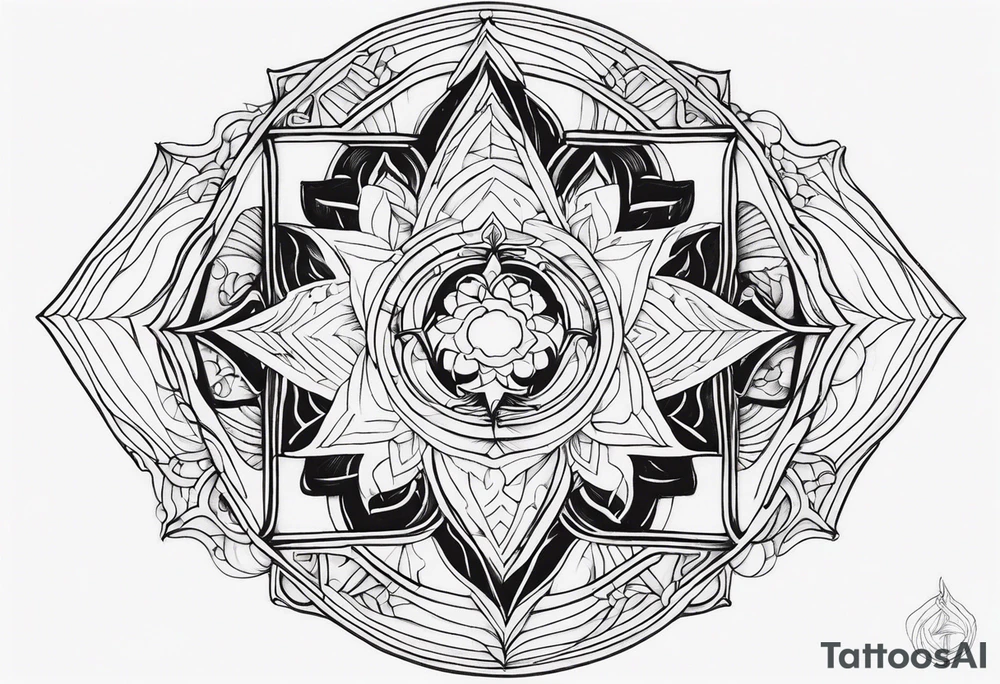 light diffraction tattoo idea