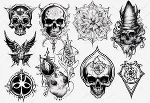 Gothic tattoo idea