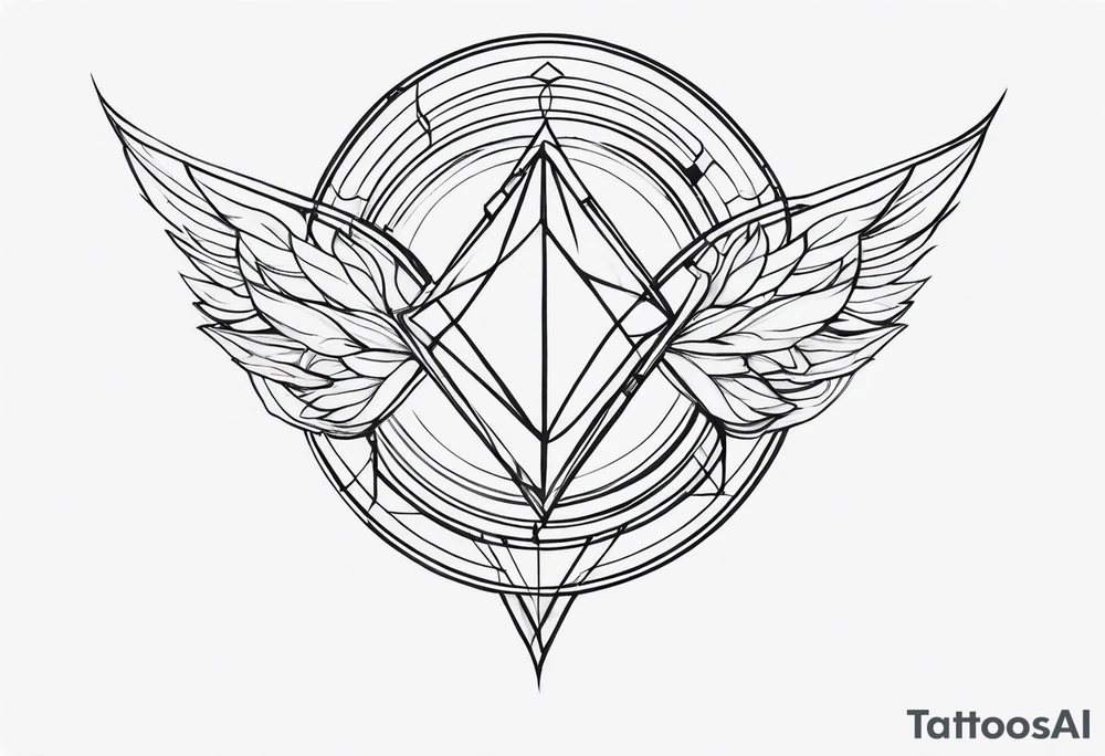 angle tattoo idea
