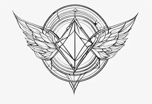 angle tattoo idea