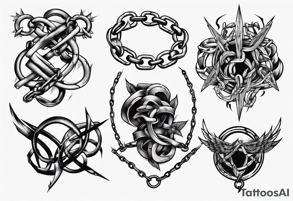 chains tattoo idea