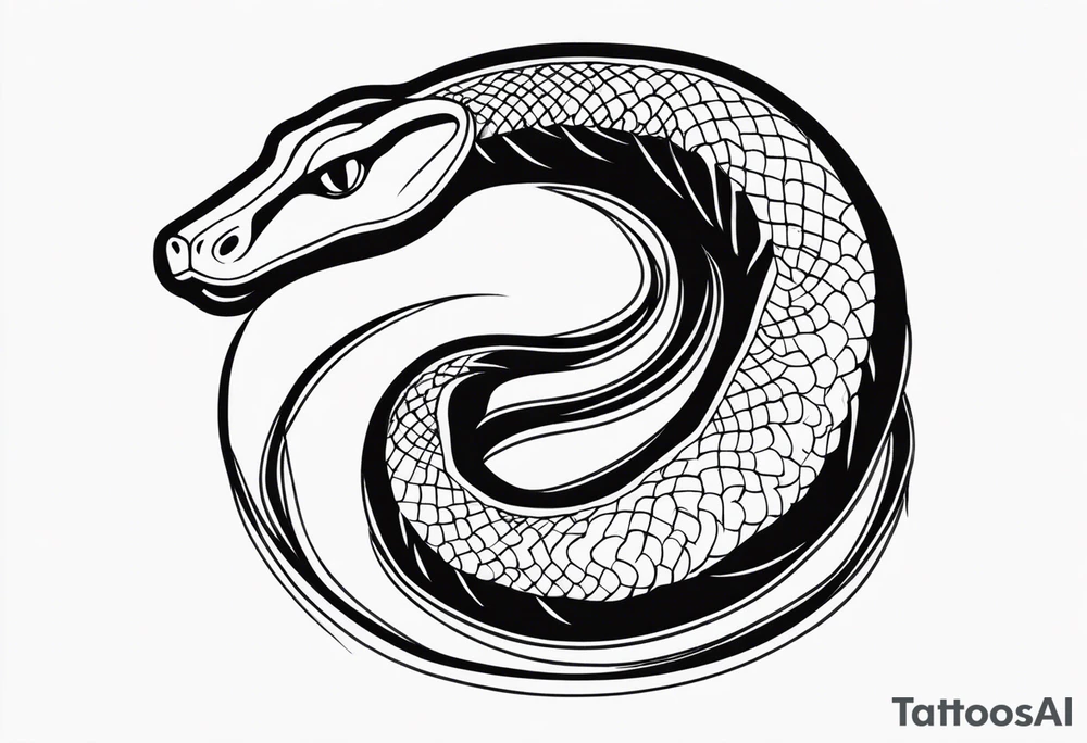 Snake tattoo idea