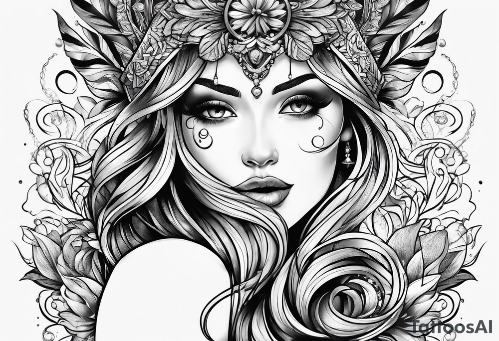 losing something - gaining something tattoo idea