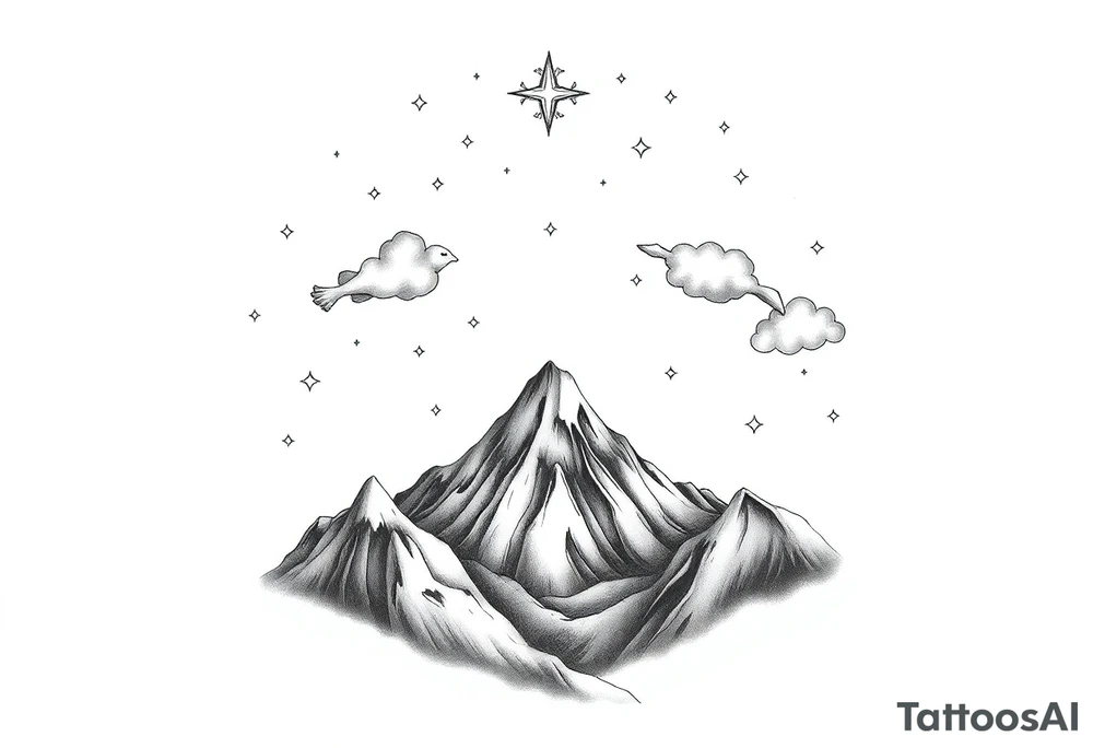 Liviana 
Noélie 
ces noms 
sous un arc en ciel pas fini tattoo idea