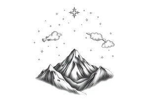 Liviana 
Noélie 
ces noms 
sous un arc en ciel pas fini tattoo idea