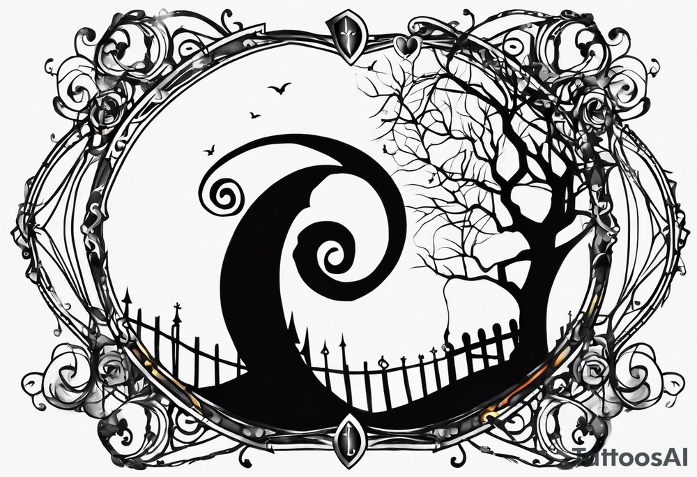 jack skellington tattoo idea