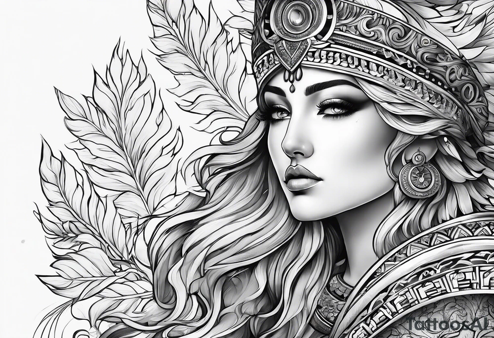 fine line greek tattoo tattoo idea