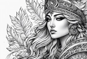 fine line greek tattoo tattoo idea