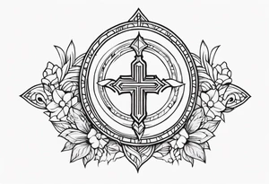 Blessed tittle tattoo idea