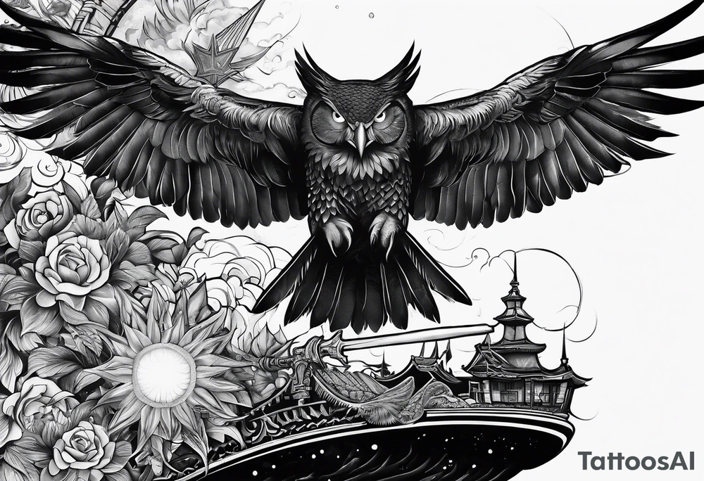 A war in the mind tattoo idea