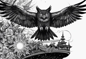 A war in the mind tattoo idea