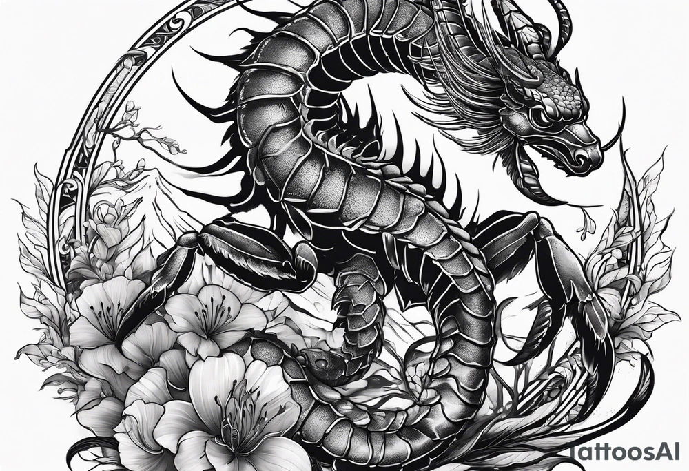 Scorpio tattoo idea