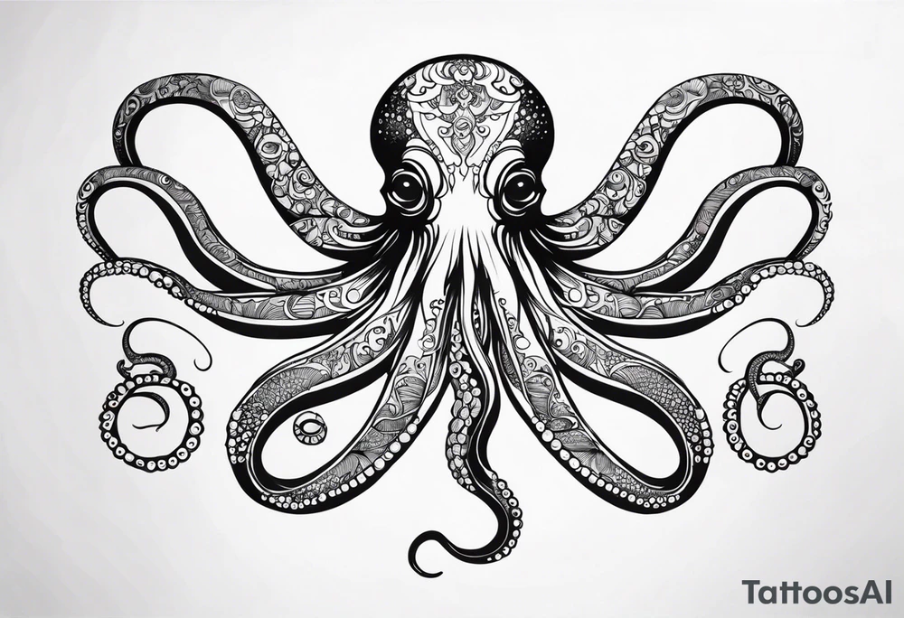 Octopus tattoo idea