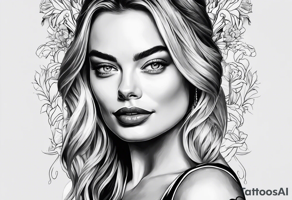 Margot Robbie tattoo idea