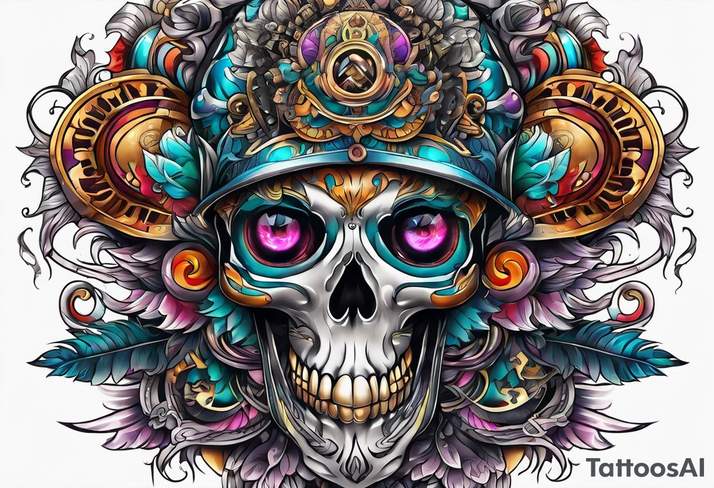 Psychedelics tattoo idea