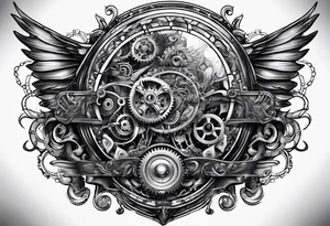 Steampunk gentleman tattoo idea