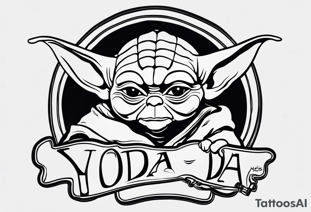 Yoda it was my camp name as a camp counselor tattoo idea