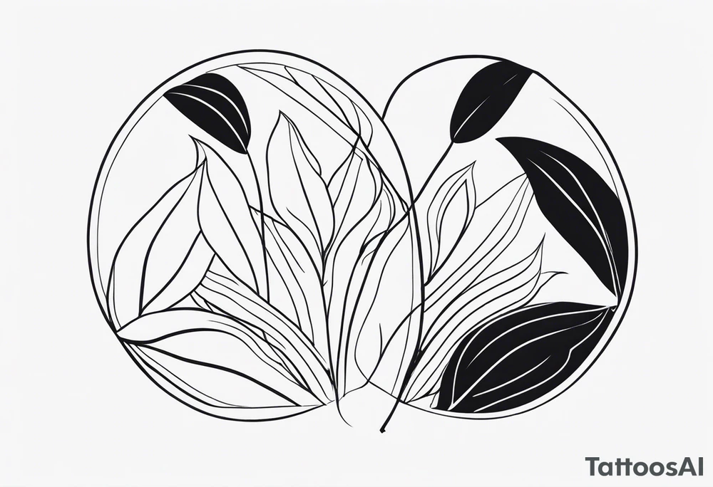 Couples matching tattoo idea