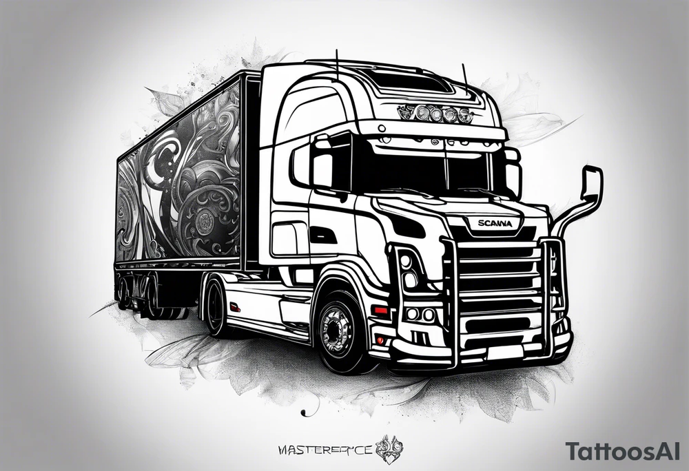 Carte, scania v8, PlayStation tattoo idea