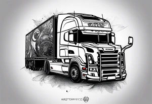 Carte, scania v8, PlayStation tattoo idea