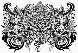 Patterns of Tribal tattoo idea
