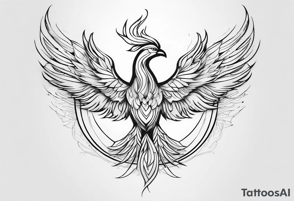 phoenix tattoo idea