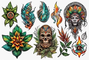 ayahuasca tattoo idea