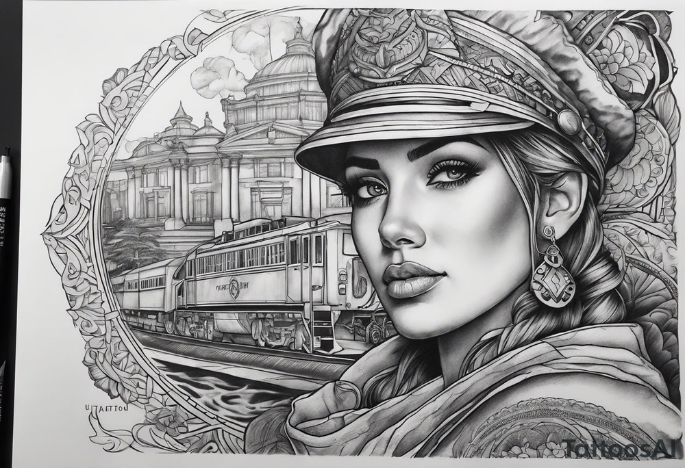 Travel nursing tattoo idea