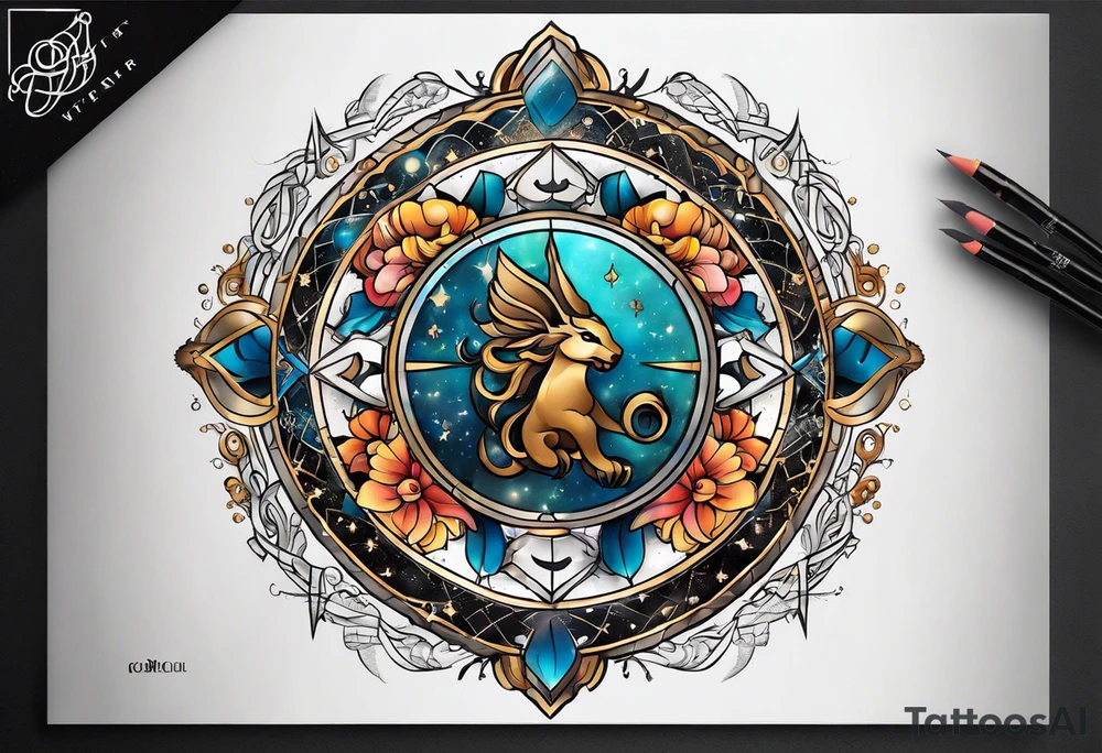 Zodiac tattoo idea