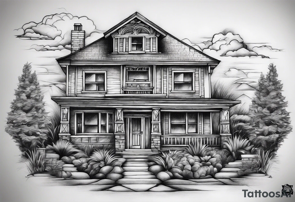 Home is the people not the place tattoo idea