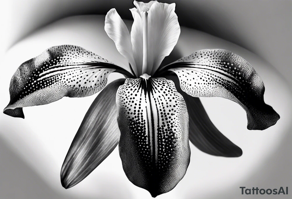 Iris Flower tattoo idea