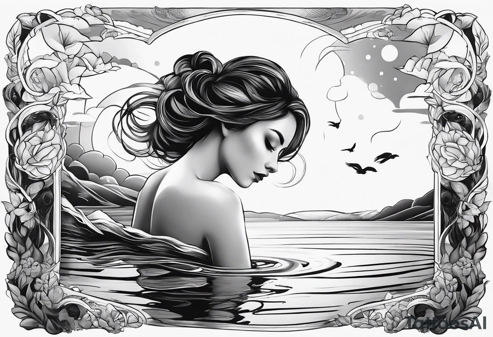 girl floating on still water
aerial view tattoo idea girl floating on still water
aerial view tattoo idea