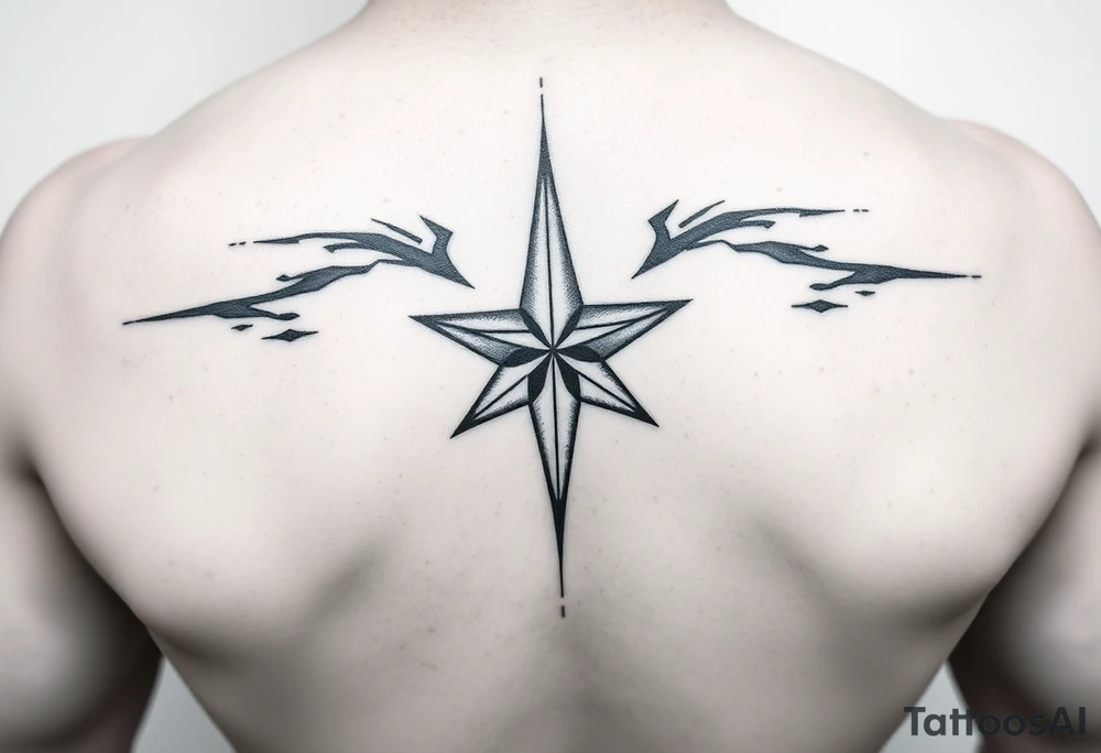 shooting star, march 7 tattoo idea