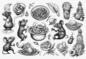 ratatouille tattoo idea