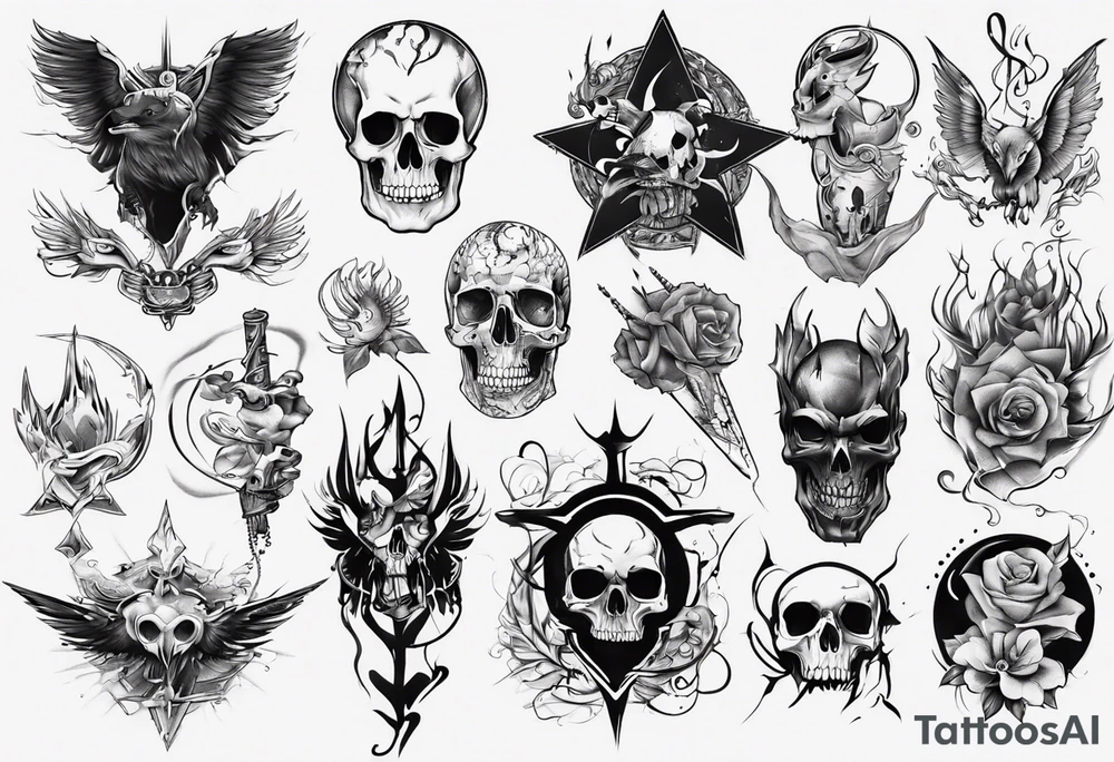 random, anything tattoo idea