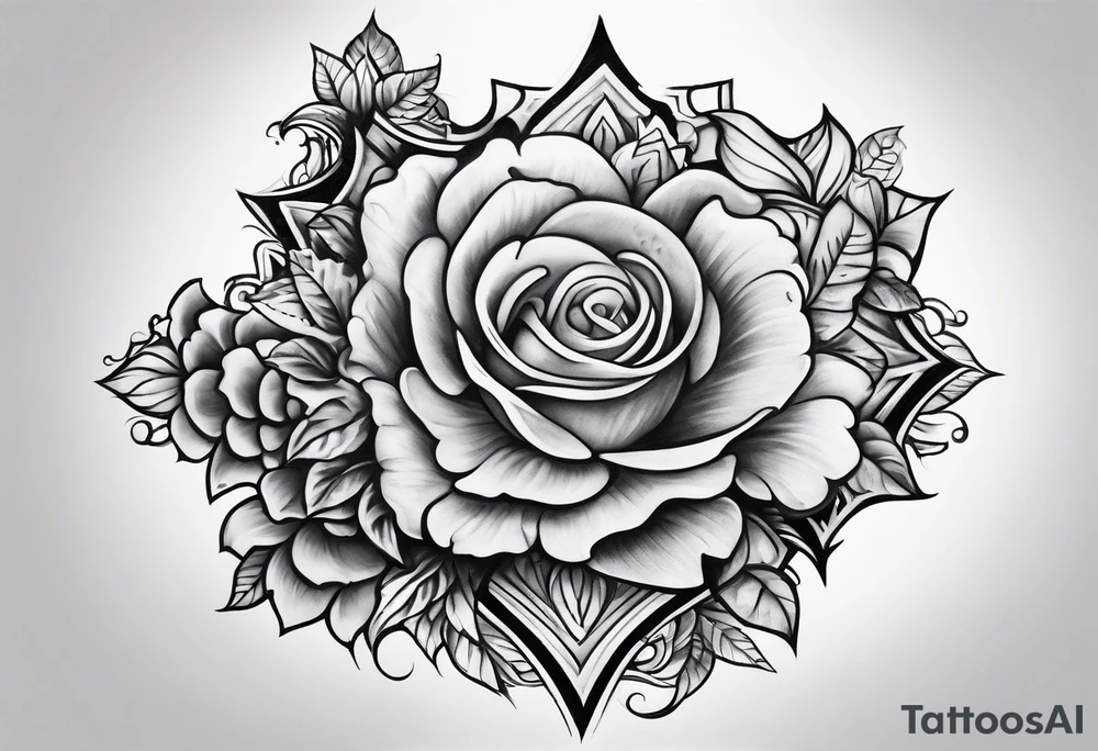 A puzzle piece tattoo idea