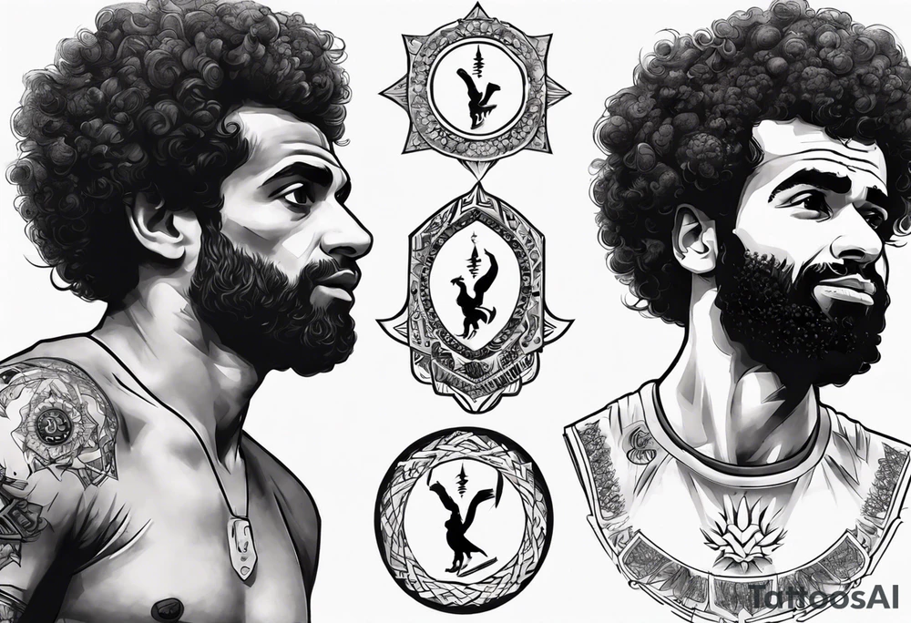 MO SALAH ARM TATTOO tattoo idea