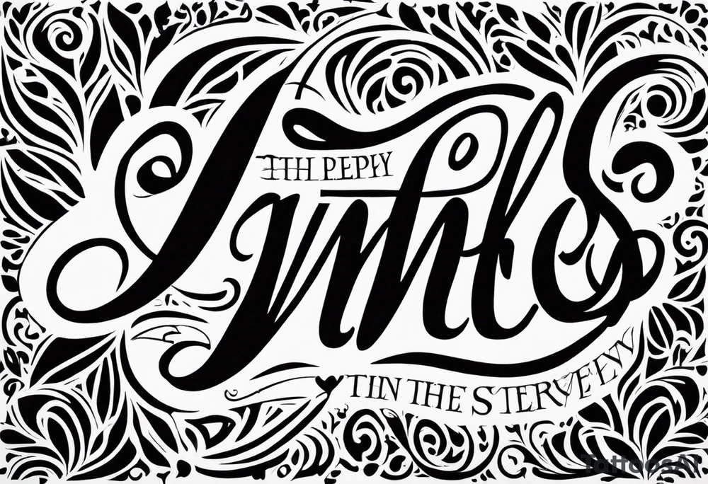 The work brock made with vines tattoo idea