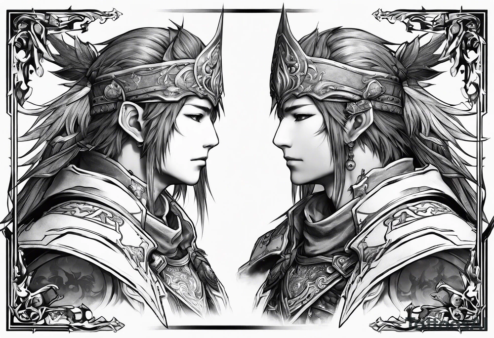 Final Fantasy XIV Warrior tattoo idea