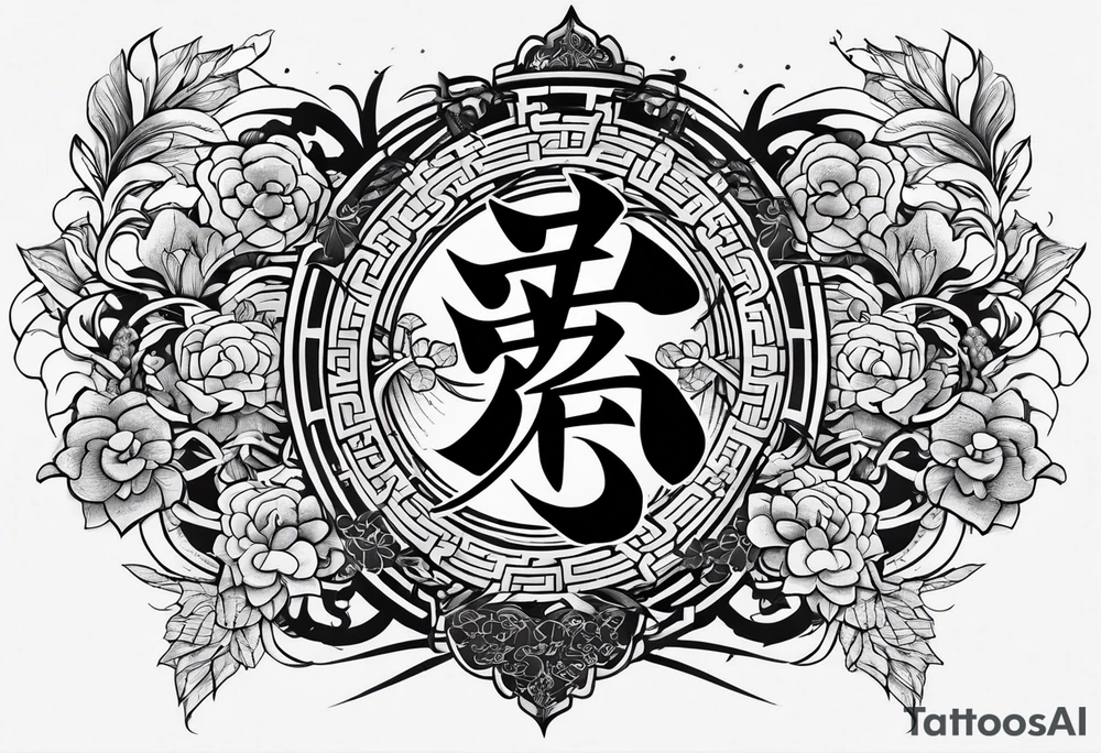 kanji forever tattoo idea