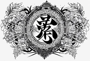 kanji forever tattoo idea