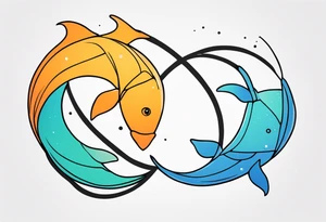 pisces friendship tattoo idea tattoo idea