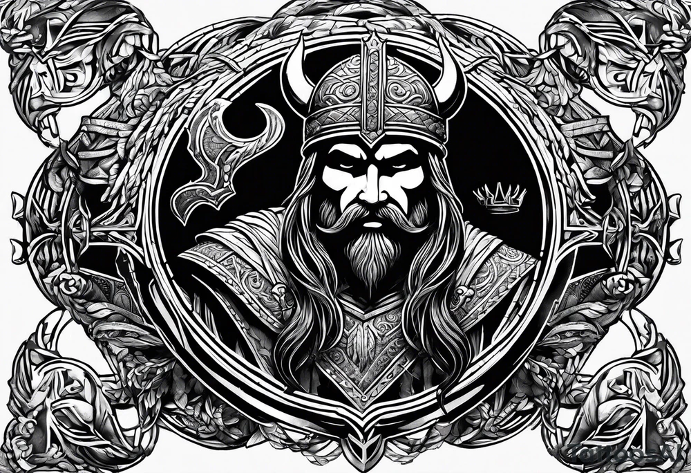 vikings. Tattoo from fingers to elbow tattoo idea