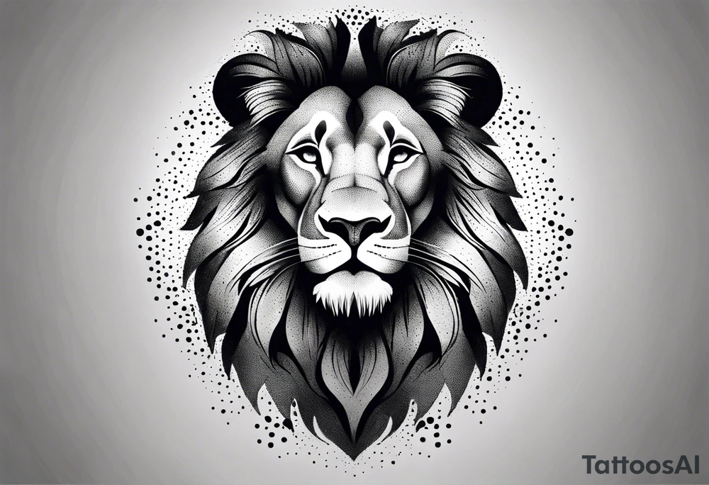 Lion tattoo idea