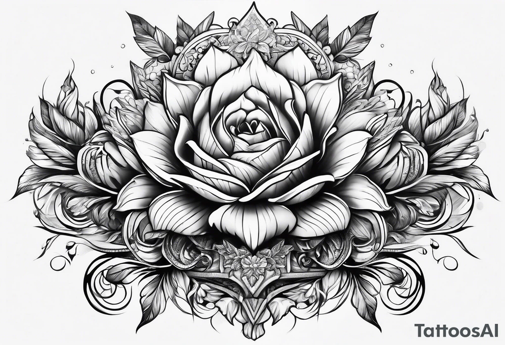 spine tattoo idea